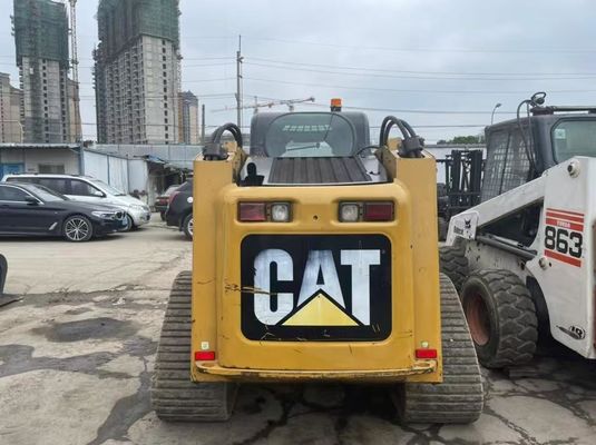 Güçlü 277C Kullanılmış Caterpillar Skid Steer Yakıt verimliliği iyi durumda