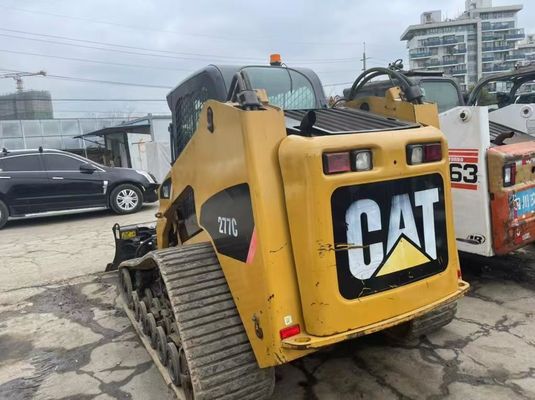 Güçlü 277C Kullanılmış Caterpillar Skid Steer Yakıt verimliliği iyi durumda