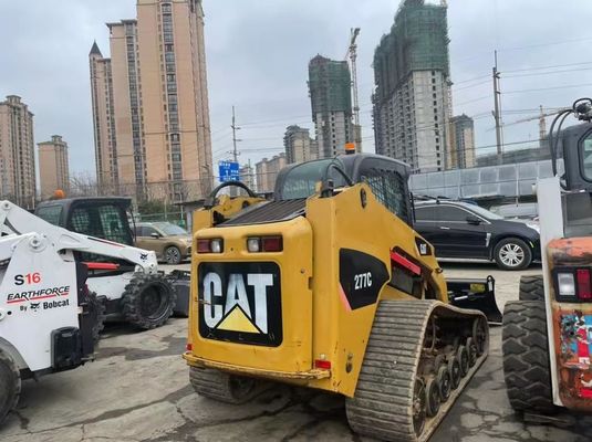 Güçlü 277C Kullanılmış Caterpillar Skid Steer Yakıt verimliliği iyi durumda