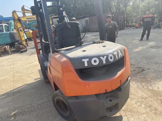 5 tonluk Toyota 7FD50 Kullanılmış Çatal Kamyon Uygulanabilir Kullanılmış Çatal Kamyonlar