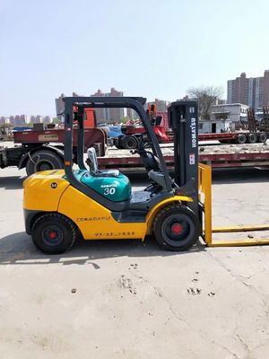 3 Ton Komatsu Kullanılmış Forklift Kamyonu Orijinal Japonya Kullanılmış 3 Ton Forklift