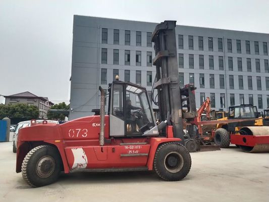 16 ton Kalamr DCE160-12 Kullanılmış çatal kaldırma kamyonları Yüksek verimlilik Düşük gürültü