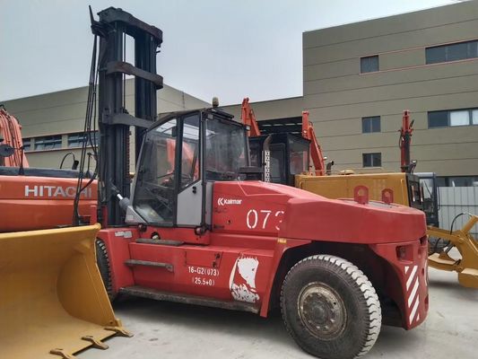 16 ton Kalamr DCE160-12 Kullanılmış çatal kaldırma kamyonları Yüksek verimlilik Düşük gürültü