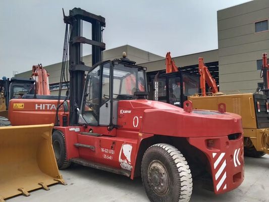 16 ton Kalamr DCE160-12 Kullanılmış çatal kaldırma kamyonları Yüksek verimlilik Düşük gürültü