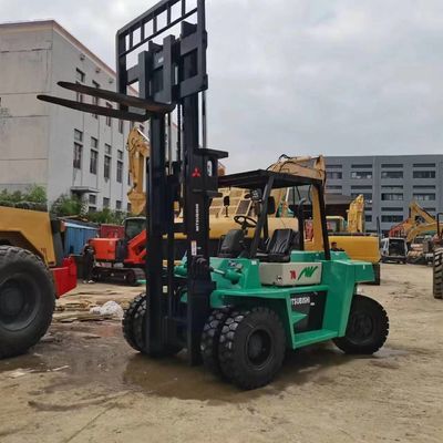 7 Ton Mitsubishi FD70 Kullanılmış Çatal Kamyon Orijinal Japonya İkinci El Çatal Kamyon
