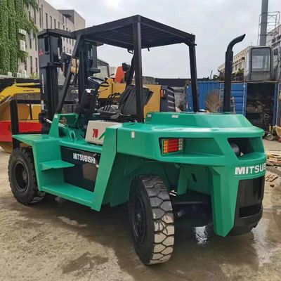 7 Ton Mitsubishi FD70 Kullanılmış Çatal Kamyon Orijinal Japonya İkinci El Çatal Kamyon