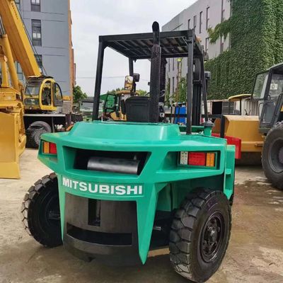 7 Ton Mitsubishi FD70 Kullanılmış Çatal Kamyon Orijinal Japonya İkinci El Çatal Kamyon