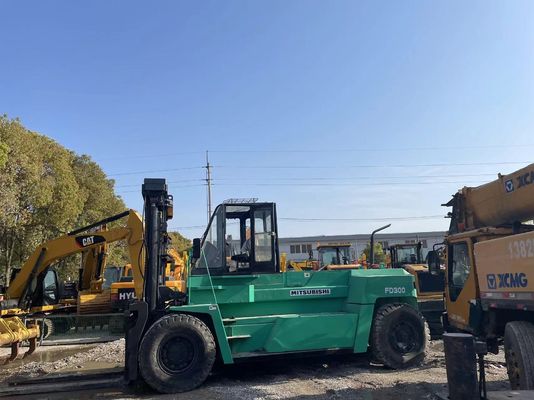 Mitsubishi F300 Kullanılmış Forklift Kamyonu İkinci El 30 Tonluk Forklift Yüksek Kapasite