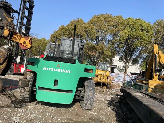 Mitsubishi F300 Kullanılmış Forklift Kamyonu İkinci El 30 Tonluk Forklift Yüksek Kapasite