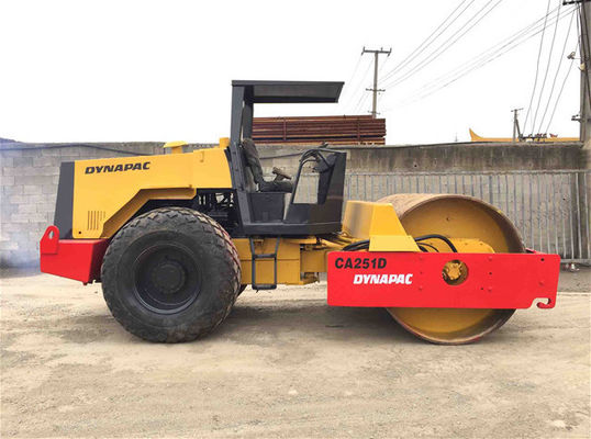 CA251D titreşimli pürüzsüz davul güçlü güçlü kullanılan Dynapac Roller