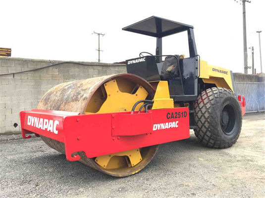 CA251D titreşimli pürüzsüz davul güçlü güçlü kullanılan Dynapac Roller