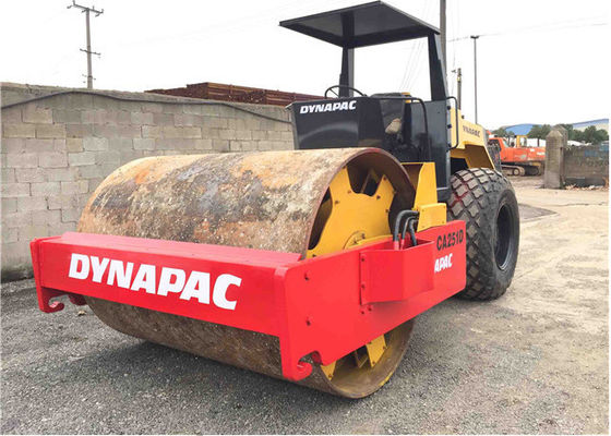 CA251D titreşimli pürüzsüz davul güçlü güçlü kullanılan Dynapac Roller