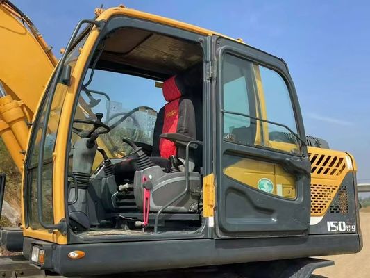 Hyundai R150W-9 Kullanılmış Tekerlekli Kazıcı 2015 İnşaat için Yüksek Hassasiyet