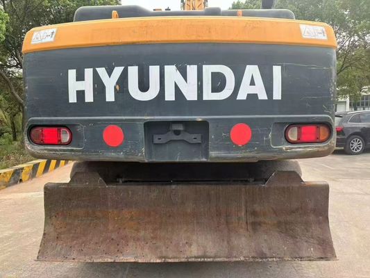 Kullanılmış Hyundai R210W-9 Tekerlekli Ekskavatör Harika durumda/Satış için Kullanılmış Tekerlekli Ekskavatör