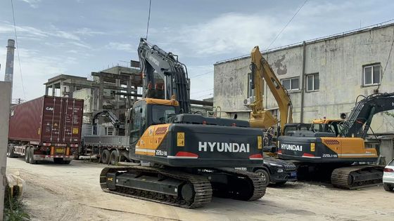 2021 Yılı Kullanılmış Hyundai R220LC-9S Ekskavatörü Mükemmel Durumda/Satış İçin Kullanılmış Hyundai Crawler Ekskavatörü