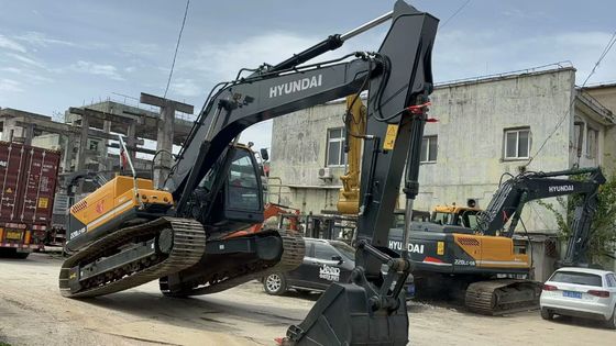 2021 Yılı Kullanılmış Hyundai R220LC-9S Ekskavatörü Mükemmel Durumda/Satış İçin Kullanılmış Hyundai Crawler Ekskavatörü