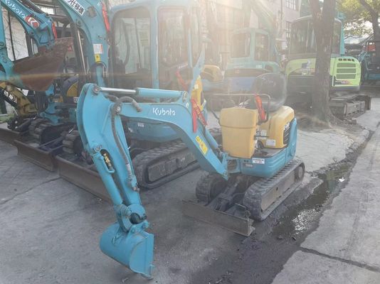 Kubota U10-3 Mini Kullanılmış Ekskavatör İçeride Çalışan İkinci El Ekskavatör Makinesi