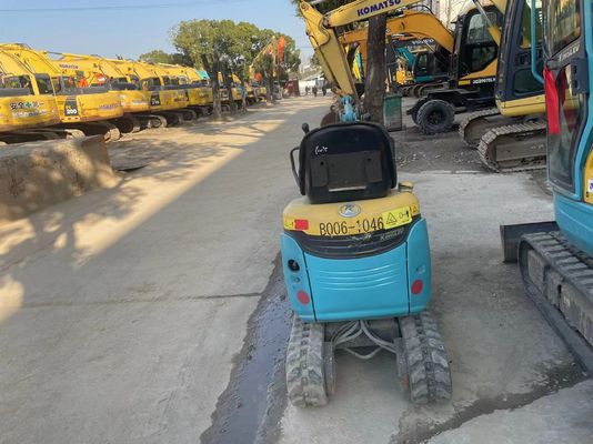 Kubota U10-3 Mini Kullanılmış Ekskavatör İçeride Çalışan İkinci El Ekskavatör Makinesi