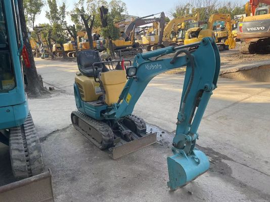 Kubota U10-3 Mini Kullanılmış Ekskavatör İçeride Çalışan İkinci El Ekskavatör Makinesi