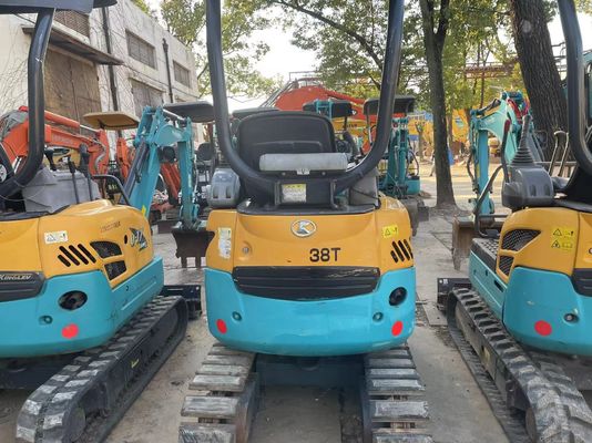 Orijinal Renk Kullanılan Kobelco Kazı Makinesi U17 İçeride Çalışmak İçin Yüksek Verimlilik