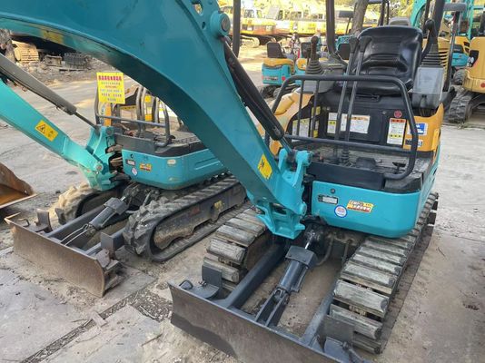 Orijinal Renk Kullanılan Kobelco Kazı Makinesi U17 İçeride Çalışmak İçin Yüksek Verimlilik