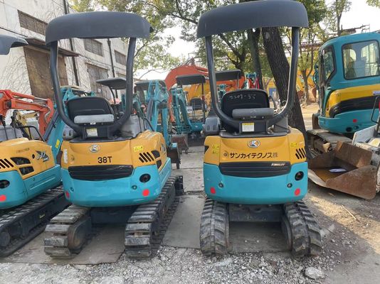 Orijinal Renk Kullanılan Kobelco Kazı Makinesi U17 İçeride Çalışmak İçin Yüksek Verimlilik