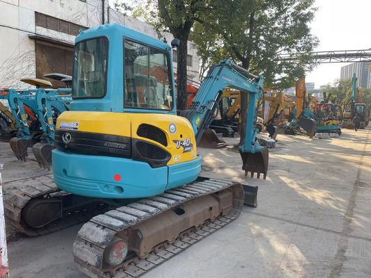 Japonya Kullanılmış Mini Ekskavatör Kubota U40-5 Etkili Hidrolik Sistemle