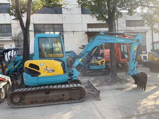 Japonya Kullanılmış Mini Ekskavatör Kubota U40-5 Etkili Hidrolik Sistemle