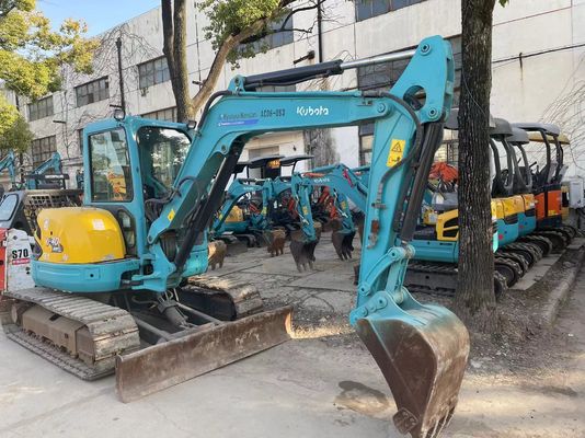 Japonya Kullanılmış Mini Ekskavatör Kubota U40-5 Etkili Hidrolik Sistemle