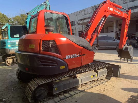 Japon orijinal Kullanılmış Kubota KX185-3 Ekskavatörü Satılık/Kullanılmış Kubota Mini Ekskavatörü Satılık