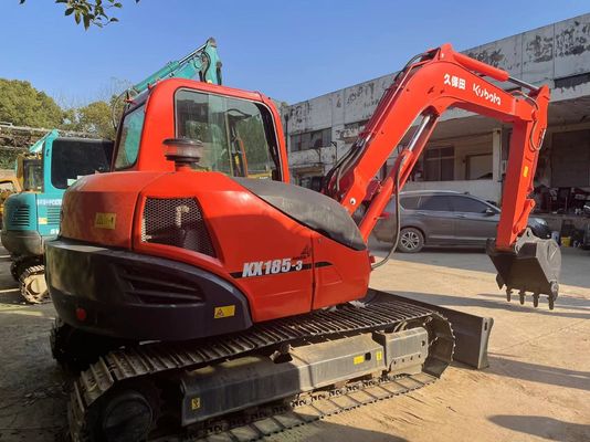 Japon orijinal Kullanılmış Kubota KX185-3 Ekskavatörü Satılık/Kullanılmış Kubota Mini Ekskavatörü Satılık
