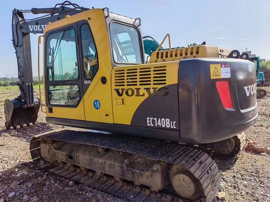 Yüksek Güçlü Kullanılmış Ekskavator EC140BLC Kullanılmış Volvo Excavator İnşaat için