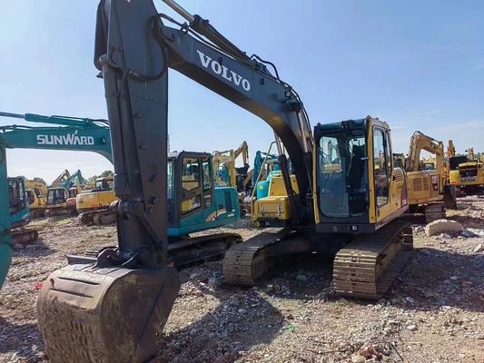 Yüksek Güçlü Kullanılmış Ekskavator EC140BLC Kullanılmış Volvo Excavator İnşaat için
