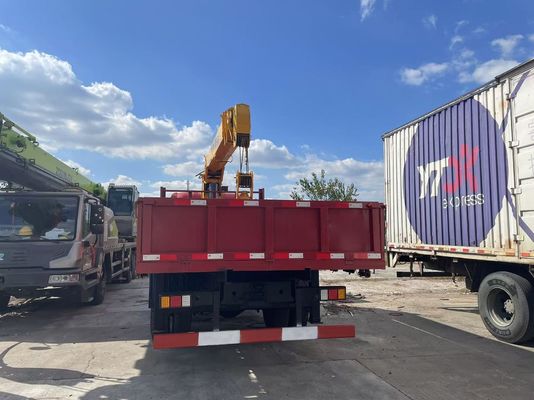 8 tonluk XCMG SQS200-4 Kamyon DongFeng Kamyonu ile monte edilmiş kullanılmış vinç 2019 yılı