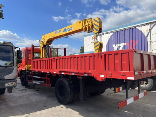 8 tonluk XCMG SQS200-4 Kamyon DongFeng Kamyonu ile monte edilmiş kullanılmış vinç 2019 yılı