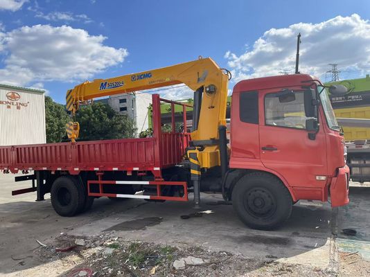8 tonluk XCMG SQS200-4 Kamyon DongFeng Kamyonu ile monte edilmiş kullanılmış vinç 2019 yılı