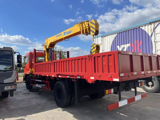 8 tonluk XCMG SQS200-4 Kamyon DongFeng Kamyonu ile monte edilmiş kullanılmış vinç 2019 yılı