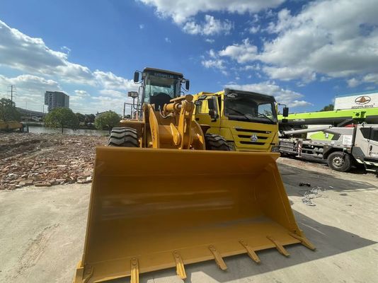 CAT 950H Kullanılmış Tekerlekli Yükleyici Yapı Alanı Afrika'da Kullanılan Ön Yükleyici