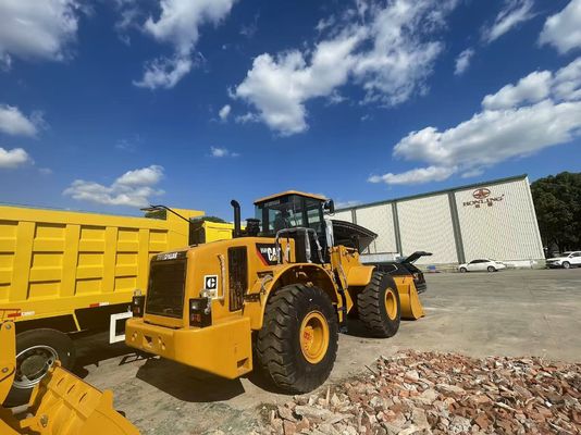 CAT 950H Kullanılmış Tekerlekli Yükleyici Yapı Alanı Afrika'da Kullanılan Ön Yükleyici