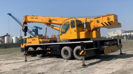 XCMG QY50K-II 50 ton kullanılmış kamyon vinç yüksek kapasiteli kullanılmış yük kamyonları