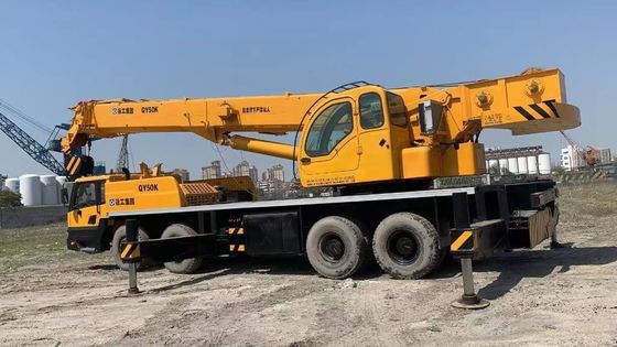 XCMG QY50K-II 50 ton kullanılmış kamyon vinç yüksek kapasiteli kullanılmış yük kamyonları
