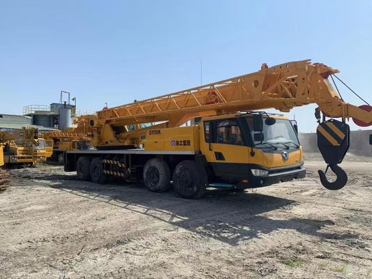 XCMG QY50K-II 50 ton kullanılmış kamyon vinç yüksek kapasiteli kullanılmış yük kamyonları