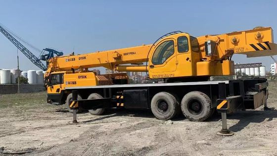XCMG QY50K-II 50 ton kullanılmış kamyon vinç yüksek kapasiteli kullanılmış yük kamyonları