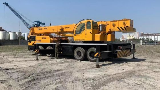 XCMG QY50K-II 50 ton kullanılmış kamyon vinç yüksek kapasiteli kullanılmış yük kamyonları