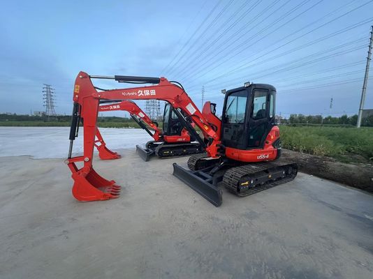Japonya orijinal Kullanılmış Kubota U55-4 Mini Ekskavatörü Satılık/Kullanılmış Kubota Mini Ekskavatörü Satılık
