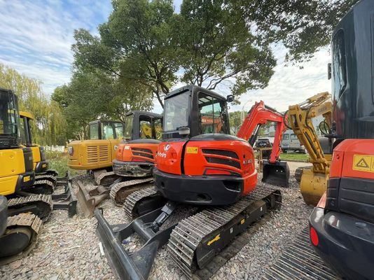 Renk değiştirin Kullanılmış Kubota KX163-5 Mini Crawler Kazı makinesi Mükemmel durumda/ EPA Motoru ve Salıncak Kollu Kubota Kazı makinesi