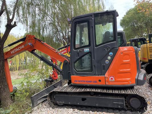 Orijinal Japonya Kullanılmış Hitachi ZX68USR-5A Crawler Excavator Mükemmel durumda