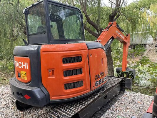 Orijinal Japonya Kullanılmış Hitachi ZX68USR-5A Crawler Excavator Mükemmel durumda