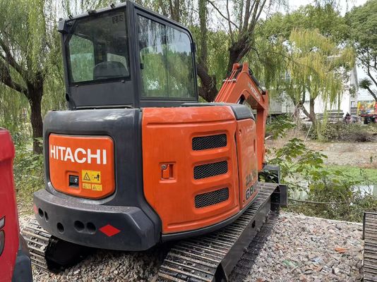 Orijinal Japonya Kullanılmış Hitachi ZX68USR-5A Crawler Excavator Mükemmel durumda