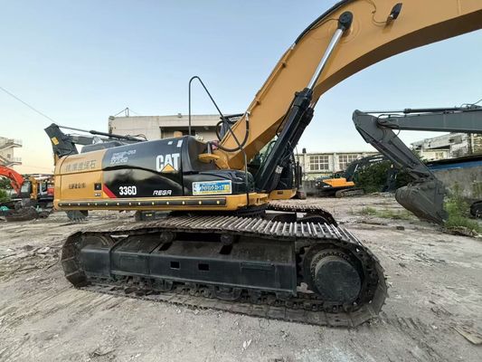 Kullanılmış Crawler Caterpillar 336D Excavator Repaint Color 36 Tons Mining için